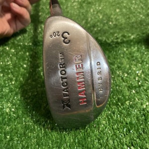 X Factor Hammer 20* 3 Hybrid Regular Graphite Shaft