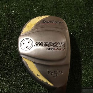 Tour Edge Ladies Bazooka Geomax 5 Hybrid 25* Graphite Shaft (Demo Club)