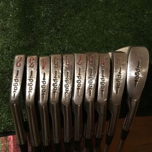PGA Custom Built Irons Set 2-SW Steel Shafts