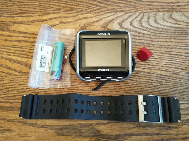 Mares GENIUS Dive Computer - Wrist with Air Integration
