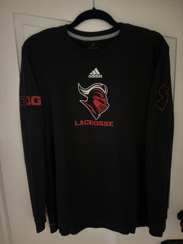 Adidas Rutgers Lacrosse GoTo Performance Women’s Long Sleeved Tee Shirt