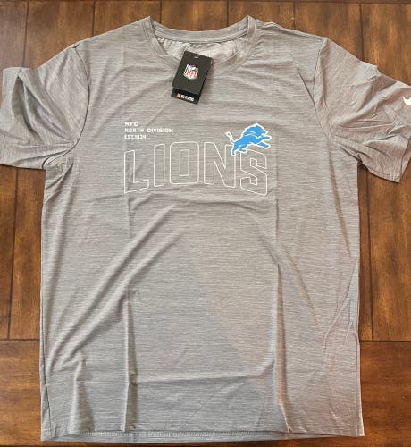 Detroit Lions DRI-FIT T-Shirt - XL - NWT