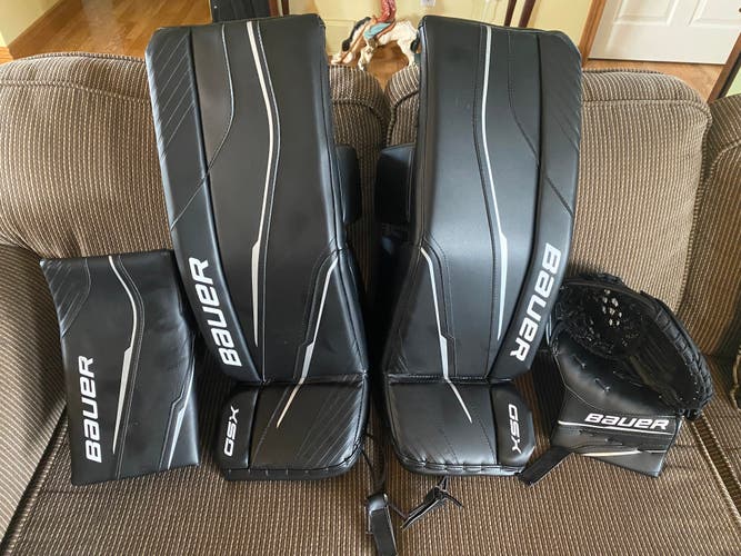 New 28" Bauer GSX Regular Goalie Full Set