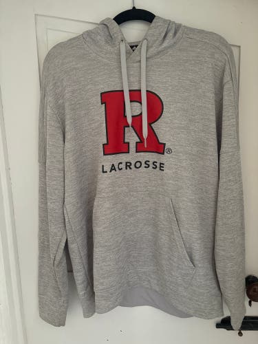 Adidas Men’s Climawarm Rutgers Lacrosse Lightweight Hoodie