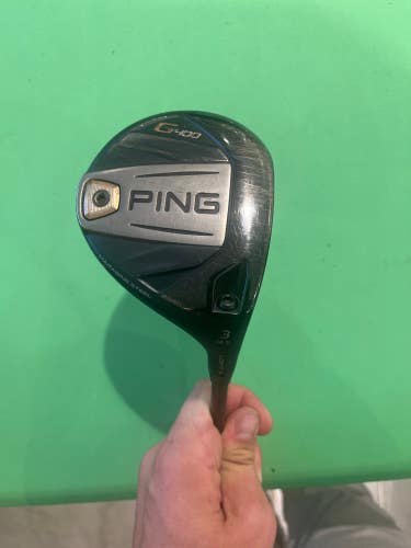 Used Men's Ping G400 Fairway Wood Right Handed Regular Flex 3 Wood