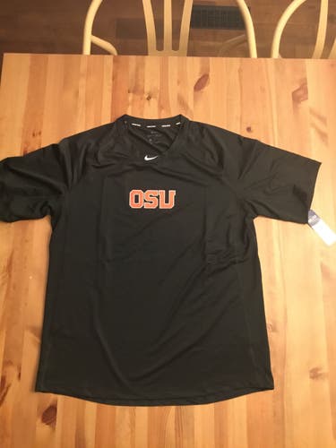 new mens XL nike OSU pro short sleeve shirt baseball, football, BSBL, FTBL