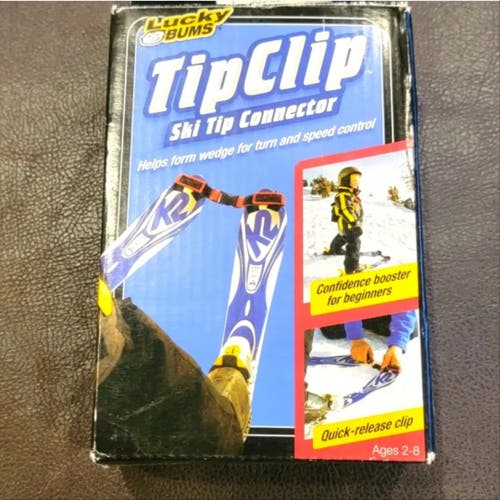 Tip Clip Kids Ski Clips for Downhill Skis