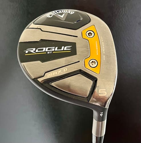 CALLAWAY ROGUE ST MAX DRAW 19 DEGREE 5 WOOD + HEADCOVER