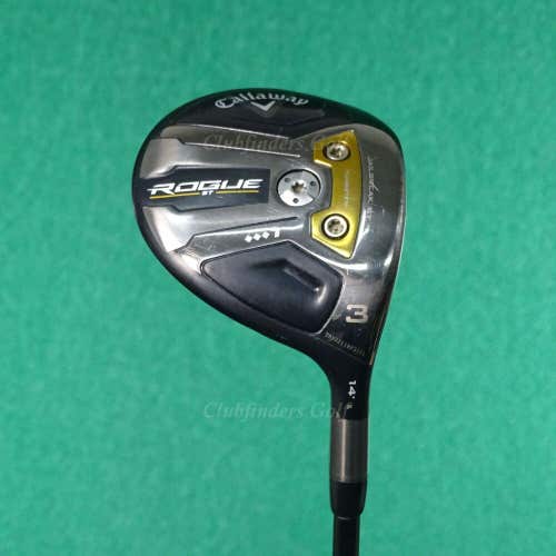 Callaway Rogue ST Triple DMND T 14° Fairway Wood 3 Tensei Orange AV Raw X-Stiff