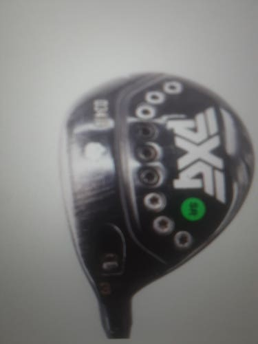 Used Men's 2017 PXG 0341X Left Hand Fairway Wood Senior Flex 3 Wood