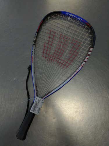 Used Wilson Titanium Strength Unknown Racquet Sports Racquetball Racquets