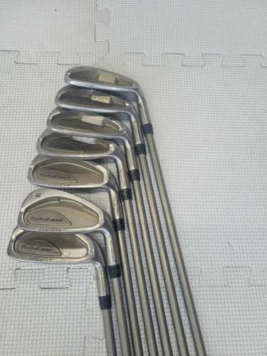 Used Wilson Pro Staff Wd 4i-pw Regular Flex Graphite Shaft Iron Sets