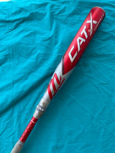 Used Marucci CAT X Composite Bat BBCOR Certified (-3) Composite 30 oz 33"