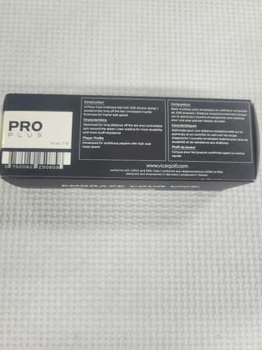 Used Vice Pro 3 Ball Sleeve Golf Balls