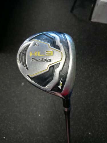 Used Tour Edge Hl3 3 Wood Graphite Regular Golf Fairway Woods