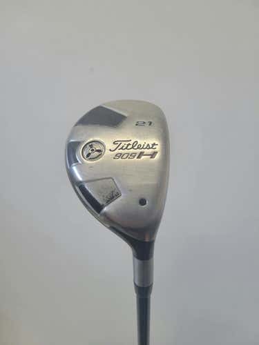 Used Titleist 909h 3 Hybrid Regular Flex Graphite Shaft Hybrid Clubs