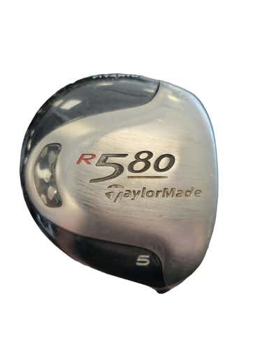 Used Taylormade R580 5 Wood Regular Flex Graphite Shaft Fairway Woods