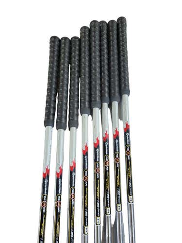 Used Taylormade Burner Xd Superfast Steel 90 Reax 4i-gw Aw Regular Flex Steel Shaft Iron Sets