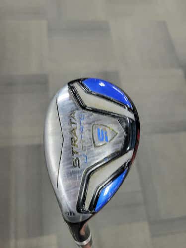 Used Strata Ultimate 4 Hybrid Regular Flex Steel Shaft Hybrid Clubs