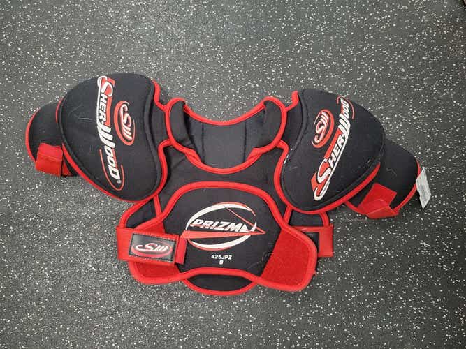 Used Sher-wood Primza Sm Ice Hockey Shoulder Pads