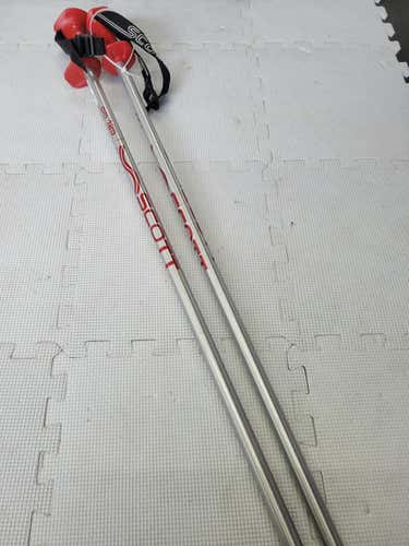 Used Scott Usa Poles 125 Cm 50 In Men's Downhill Ski Poles