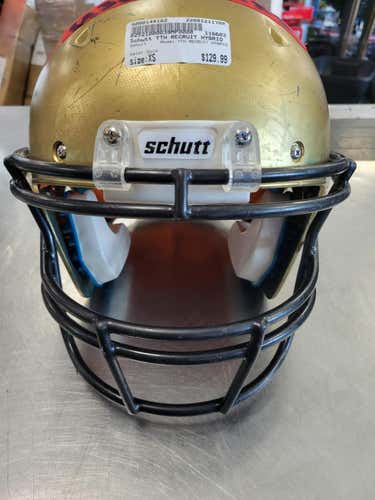 Used Schutt Yth Recruit Hybrid Xs Football Helmets