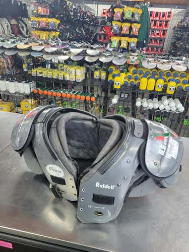 Used Riddell Adult Power Sp Lg Football Shoulder Pads