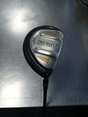 Used Pro Select Brass Intertia 5 Wood Graphite Regular Golf Fairway Woods