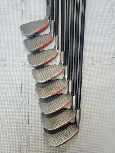 Used Ping I3 3i-pw Regular Flex Graphite Shaft Iron Sets