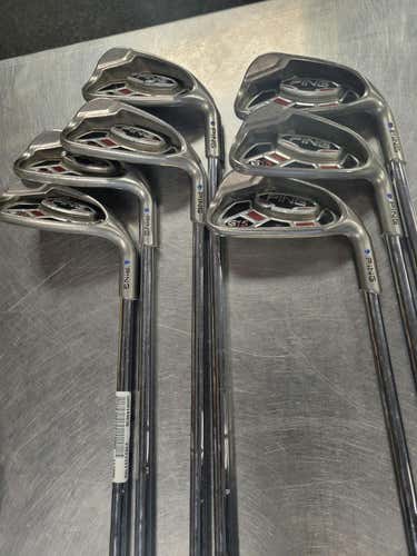 Used Ping G15 5i-sw Regular Flex Steel Shaft Iron Sets