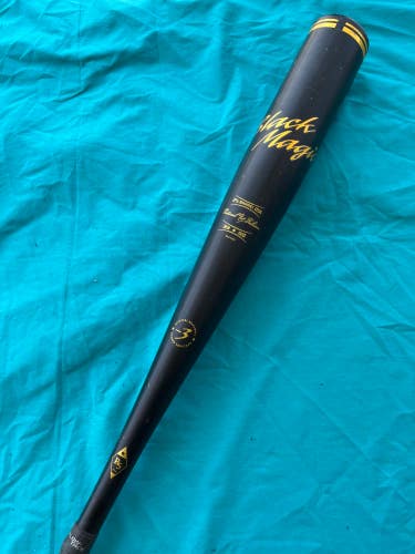 Used 2023 Easton Black Magic Bat BBCOR Certified (-3) Alloy 30 oz 33"