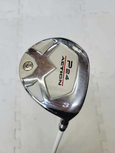 Used P24 Action Wood 3 Wood Regular Flex Graphite Shaft Fairway Woods