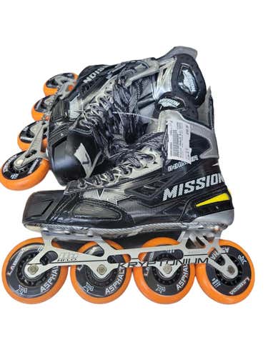 Used Mission Inhaler Nls1 Skates Senior 7 Roller Hockey Skates