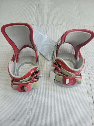 Used Liquid Lq 1000 Sm Boys' Snowboard Bindings