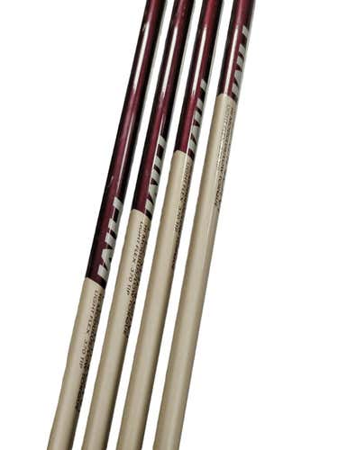 Used Intech Tourcast Mach Widesole 4i-sw Senior Flex Graphite Shaft Iron Sets