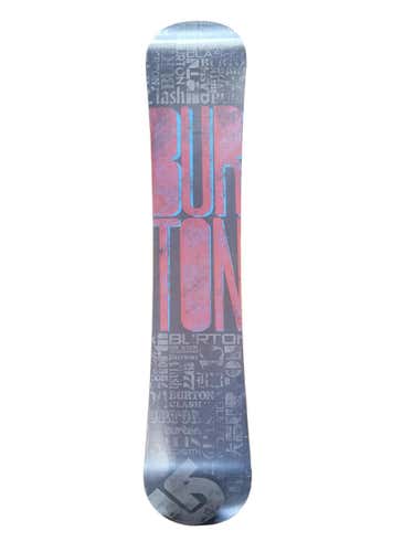 Used Burton Clash 145 Cm Men's Snowboards