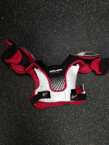 Used Bauer Vapor Lil Rookie Lg Ice Hockey Shoulder Pads