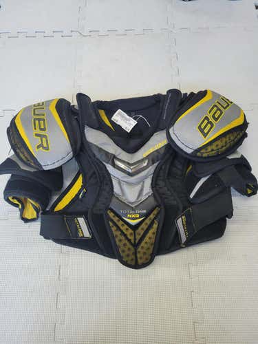 Used Bauer Totalone Nxg Sr Sp Sm Hockey Shoulder Pads