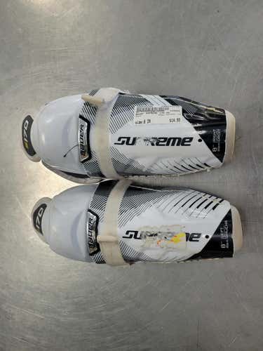 Used Bauer Supreme 170 8" Hockey Shin Guards