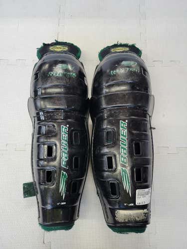 Used Bauer Shins 14" Hockey Shin Guards