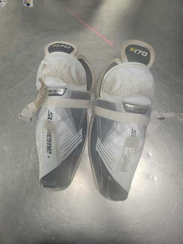 Used Bauer S170 Shin Guards 10" Hockey Shin Guards