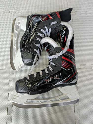 Used Bauer Lil Rookie Adj Skates 2-5 Adjustable Ice Hockey Skates