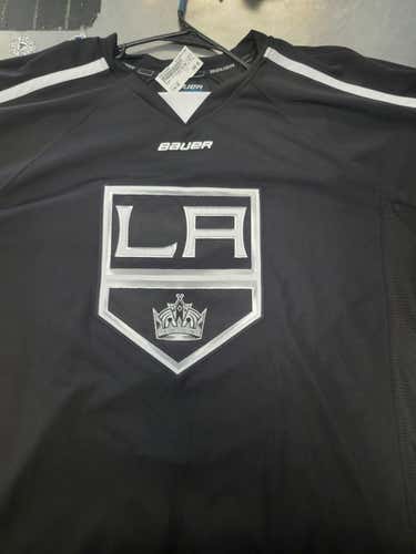 Used Bauer La Kings Blank Senior Hockey Tops