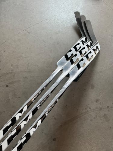 3 PACK NCAA New CCM Regular Eflex 5 PROlite 26” Goalie Stick Senior Pro Stock