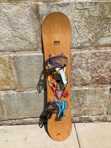 Used Kid's System Snowboard All Mountain With Bindings Directional