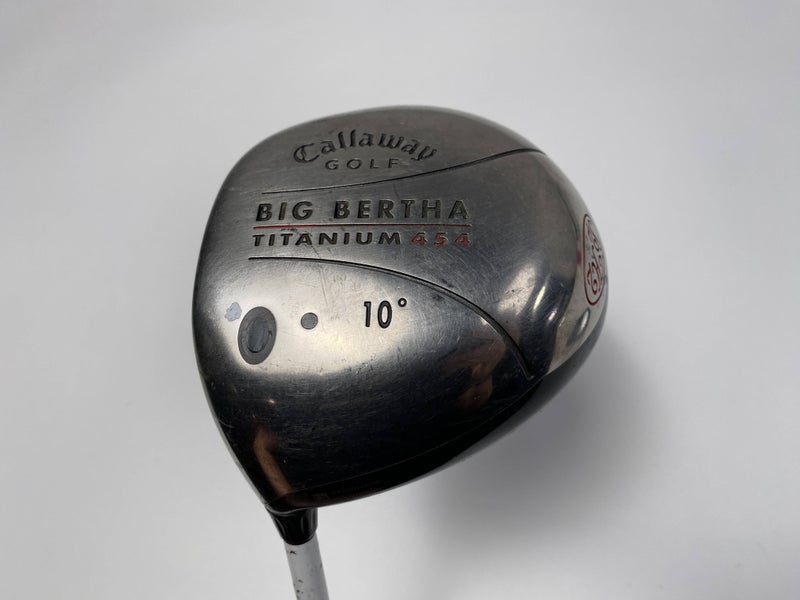Callaway Big Bertha Titanium 454 Driver 10* RCH 65w Regular Graphite Mens LH
