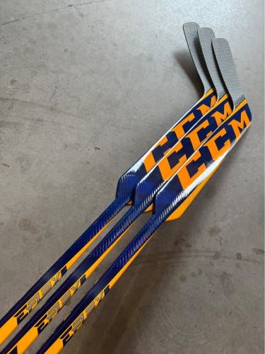 NHL Juuse Saros New CCM Regular Eflex 5 PROlite 24” Goalie Stick Senior Pro Stock