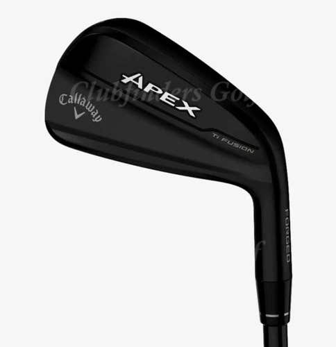 NEW Callaway Apex Ti Fusion Forged 2024 5-AW Iron Set DG S300 TI 100 Steel Stiff