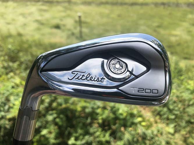 Titleist T200 7 Iron, Lefty, Senior Flex Steel, Authentic, Demo/Fitting