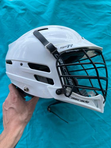 White Used Youth Cascade CPV-R Helmet